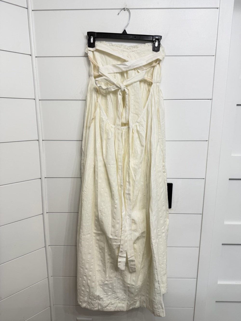 Free-est by Free People Ivory Poppy Cotton Midi Dress Size Medium 36581 - Picture 3 of 16